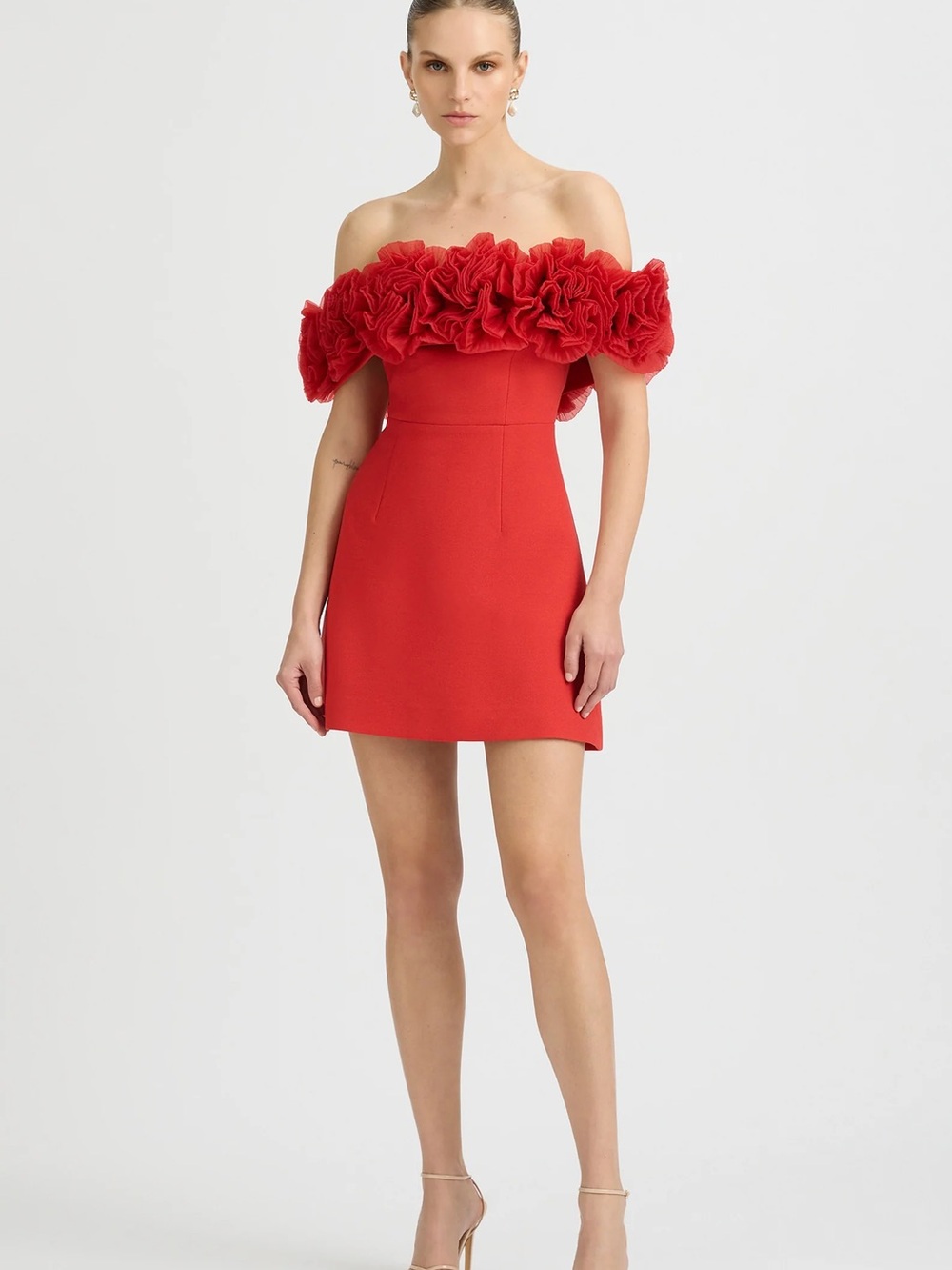 Sonya Moda Nahla Rosette Dress NWT small